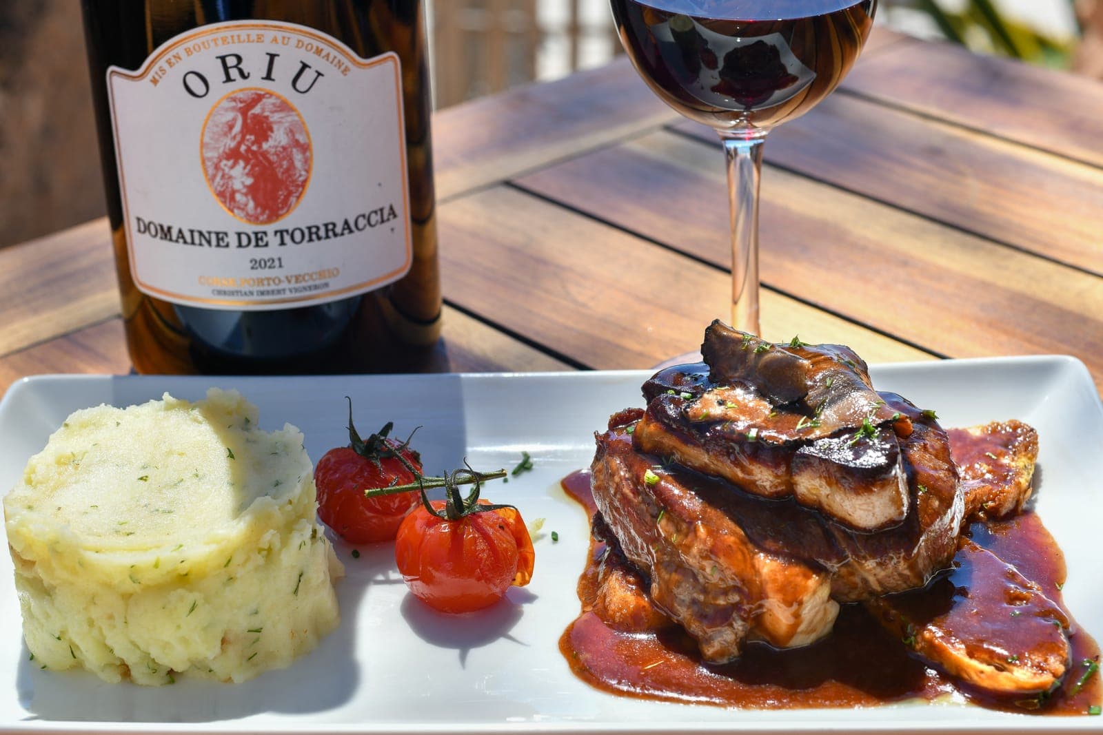 Plat du restaurant Le Petit Chose, Palombaggia — photo 18